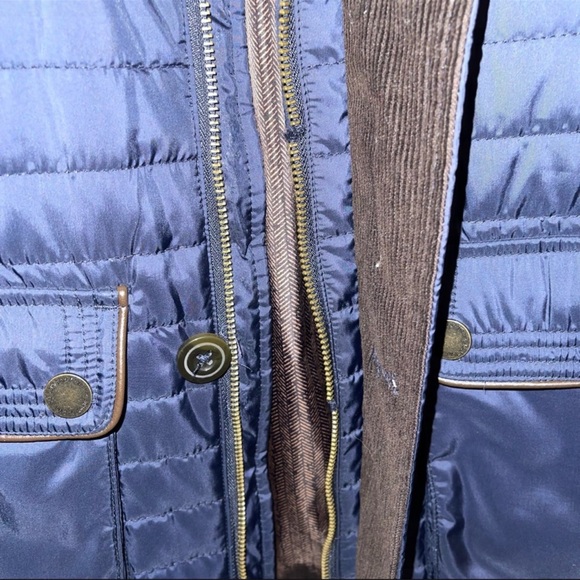 Johnston & Murphy Blue Brown Jacket Coat - Picture 6 of 6